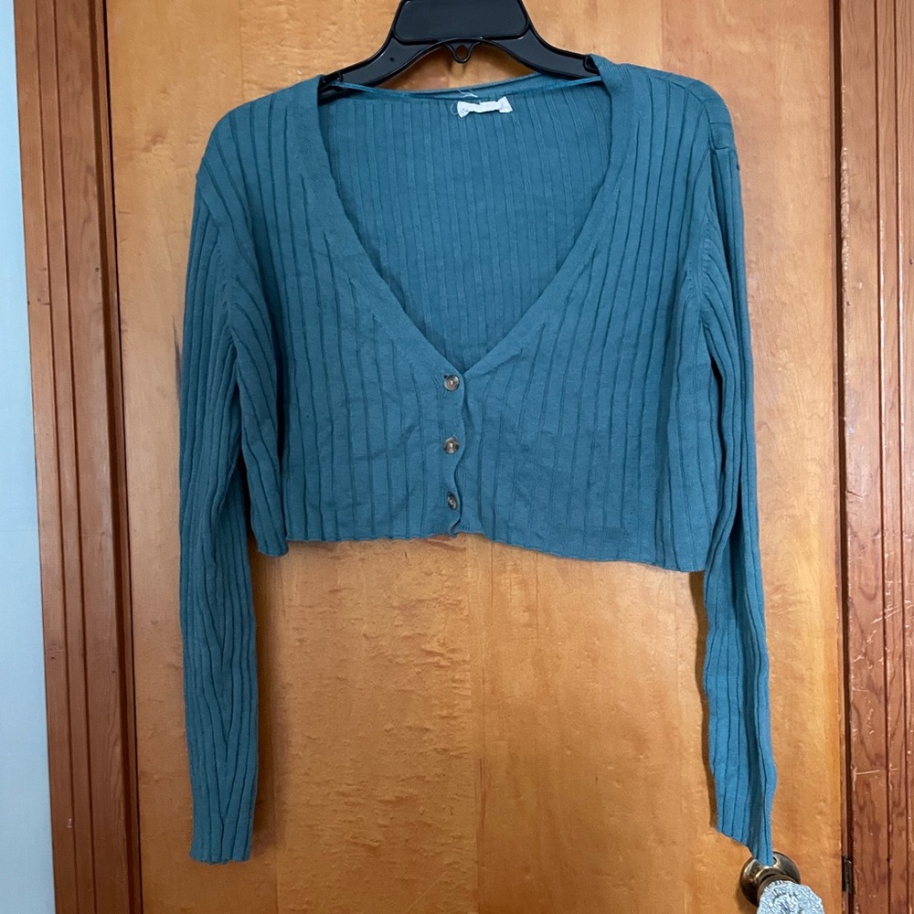 LA HEARTS women’s cropped cardigan